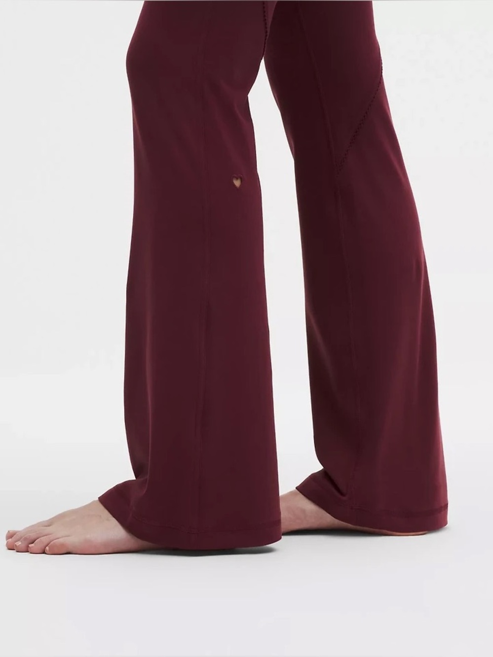 Lululemon Groove No Line High-Rise Flared Pant *Heart